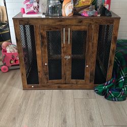 Dog Crate With Tray 