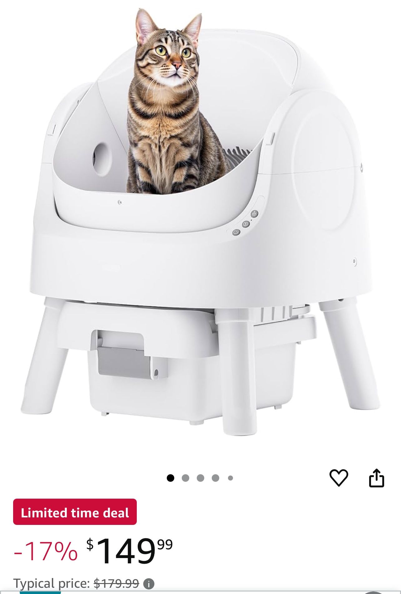 Self Cleaning Litter Box For MĂșltiple Cats