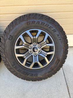 F150 Tremor 18” Wheels + 285/75R18 Tire Takeoffs +34 offset