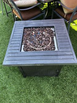 Propane Fire Pit Patio Table