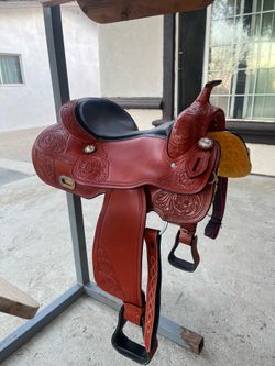 American horse saddle