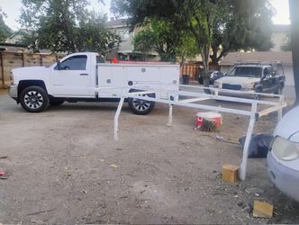 Utility box rack