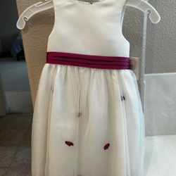 David’s bridal NEW WT Flower Girl Dress 