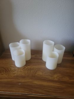 Artificial candle set