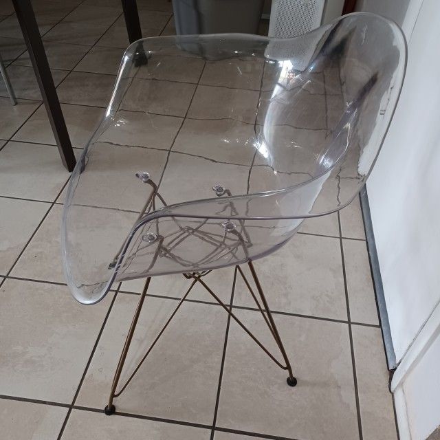 Clear MIDCENTURY MODERN one of a Kind CHAIR