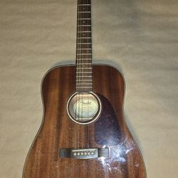 Fender CD-140S All-Mahogany Acoustic Guitar 