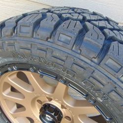 20X9 Satin Bronze/Black Gear Rims LT 285 50 20 Kenda R/T Tires *6X5.5* *18MM OFFSET*