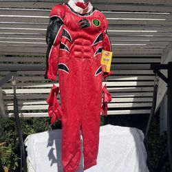 Red Power Ranger Halloween Costume Size 5/6