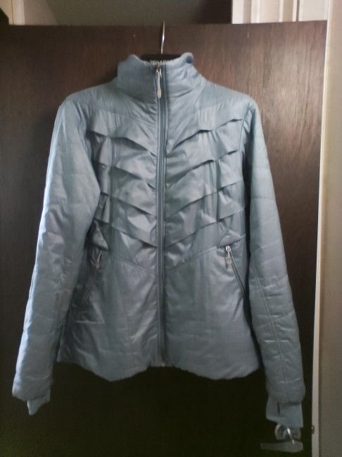 Women Columbia Omni-Heat Jacket Full Zip Blue Breathable Size M VWomen Columbia Omni-Heat Jacket Full Zip Blue Breathable Size XL VAG22