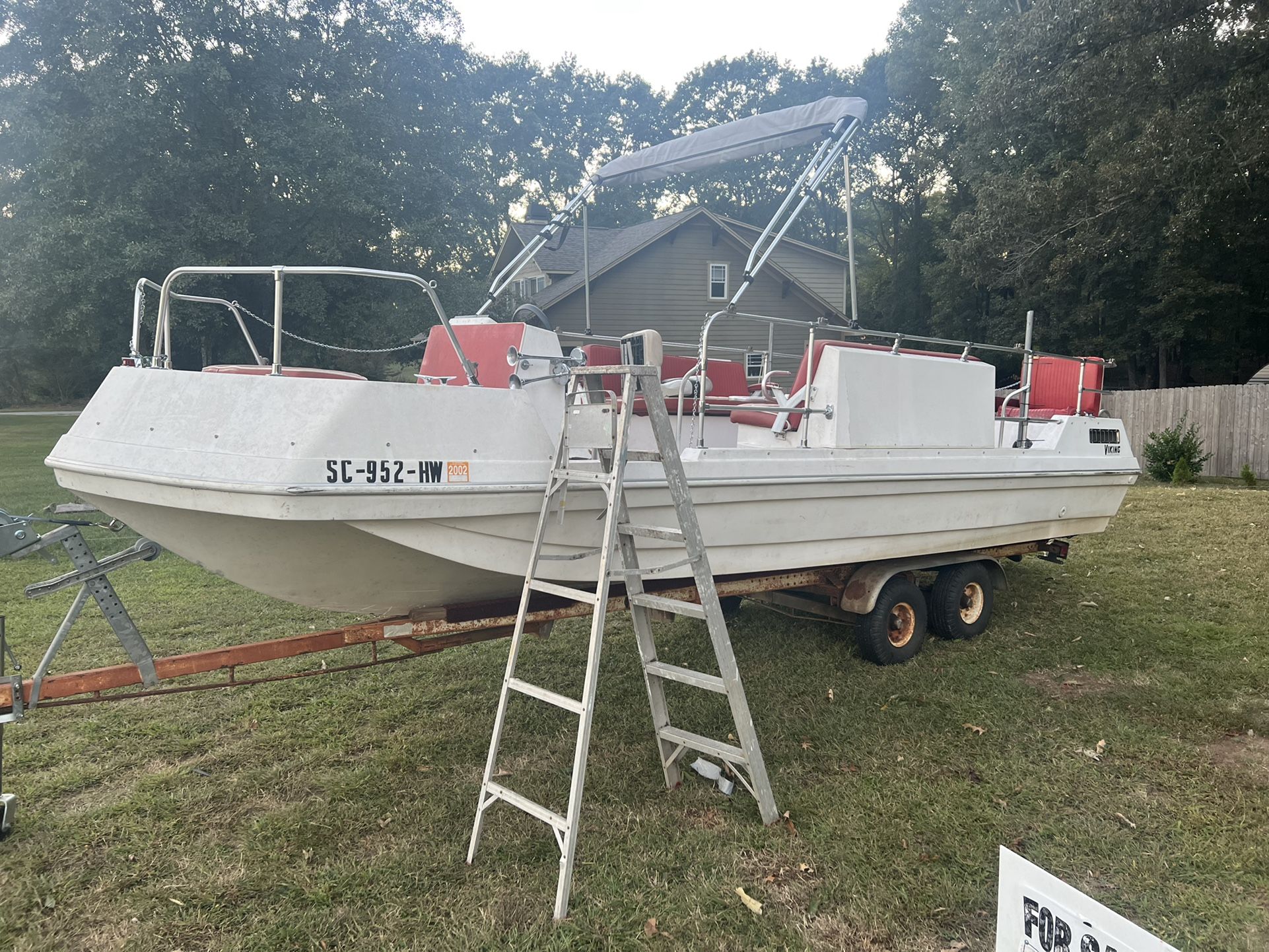 1973 Vicki Deck Boat for Sale in Simpsonville, SC OfferUp