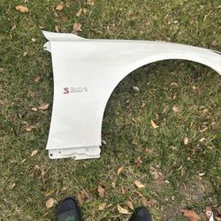 2018 Q50 Red Sport Fender Right Side 