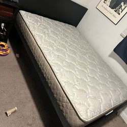 Queen IKEA Bed Frame & Mattress 