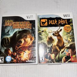 2 Nintendo Wii Games 