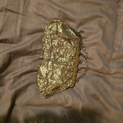 Vintage 1920's Metal Purse And Coin Purse