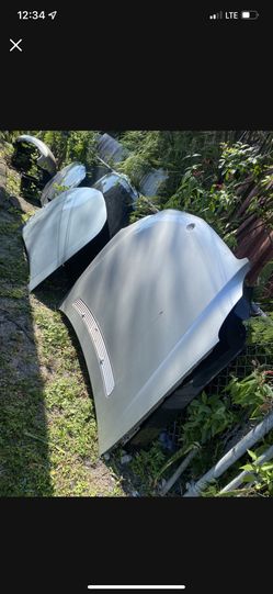 2013 BMW 5 series Hood & Headlights 