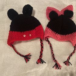 Mickey & Minnie Mouse Hats