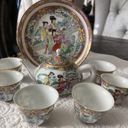 Vintage Petite Teaset Small Scale