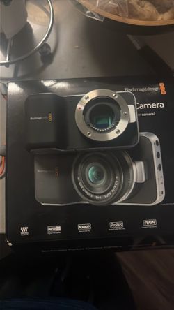 Black magic pocket cinema camera 4k 2016