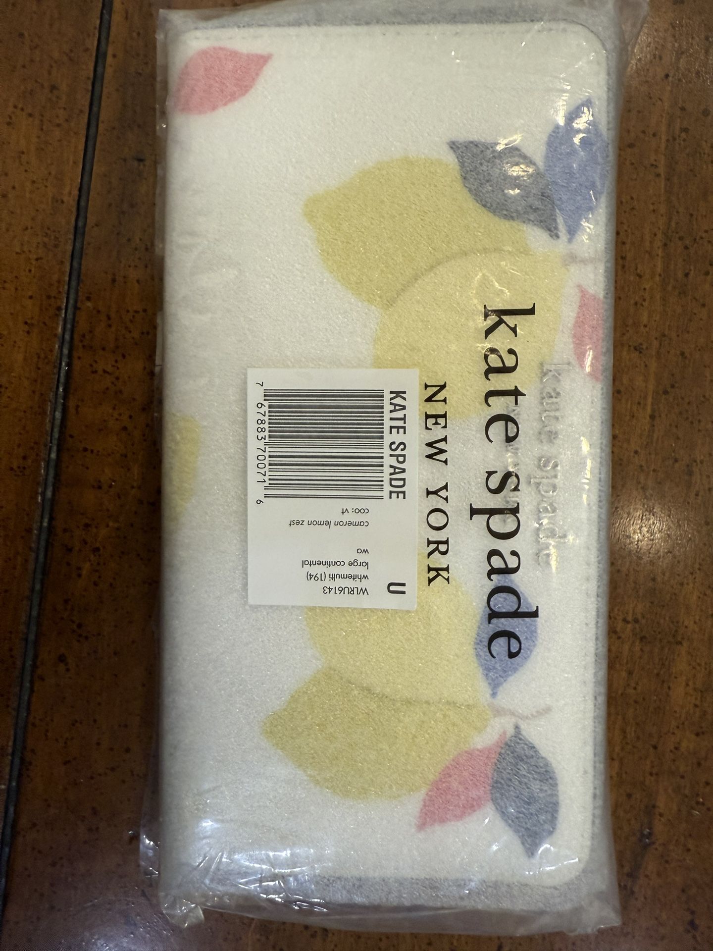 Brand new Kate Spade large continental wallet comes from a smoke free home. Check other listings to combine and save on shipping.