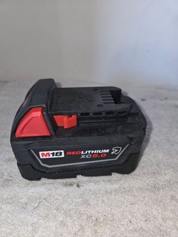 Milwaukee m18 XC-5.0 Battery New (Price Is Firm)