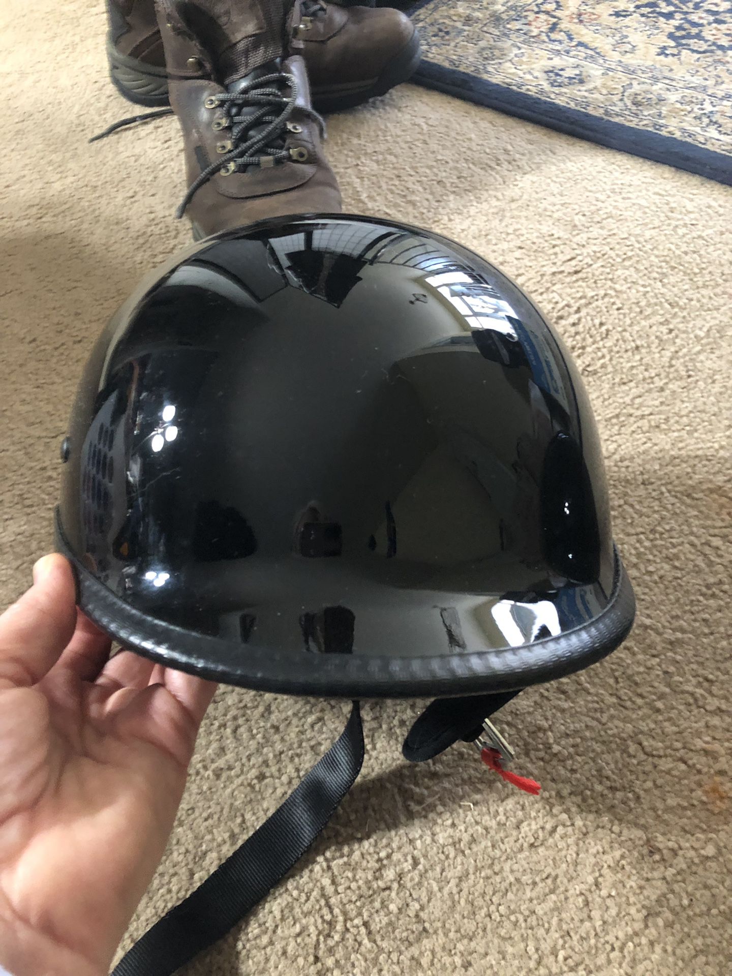 Helmet half shell