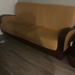 Sofa And Love Seat Set        Cash Only Thanks 