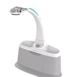 The First Years Rain Shower Baby Spa Newborn to Toddler Tub with Soothing Spray