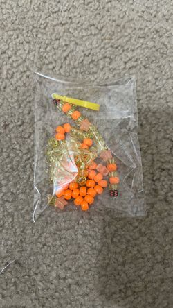 * CUSTOM Orange and yellow Kandi *