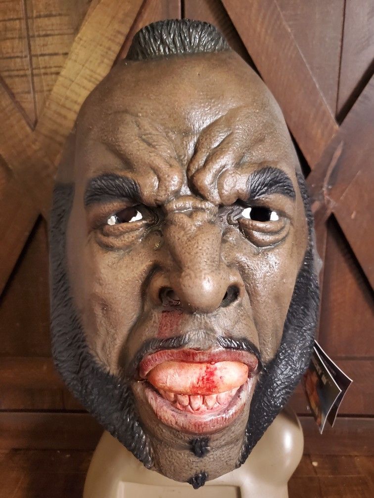 Rocky III Mr T As Clubber Lang Cosplay Halloween Mask Boxing Pro Wrestling WWF adult new Mask
Ask For Video