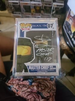 Master chief with cortana 07 signed