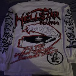 HELLSTAR RECORDS LONG SLEEVE SHIRT (LARGE)