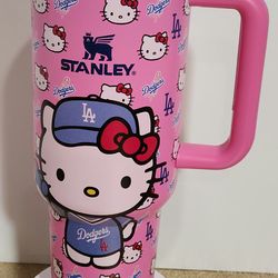 Dodgers hello kitty Stanley
