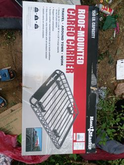 Roof mounted cargo carrier a haul master
