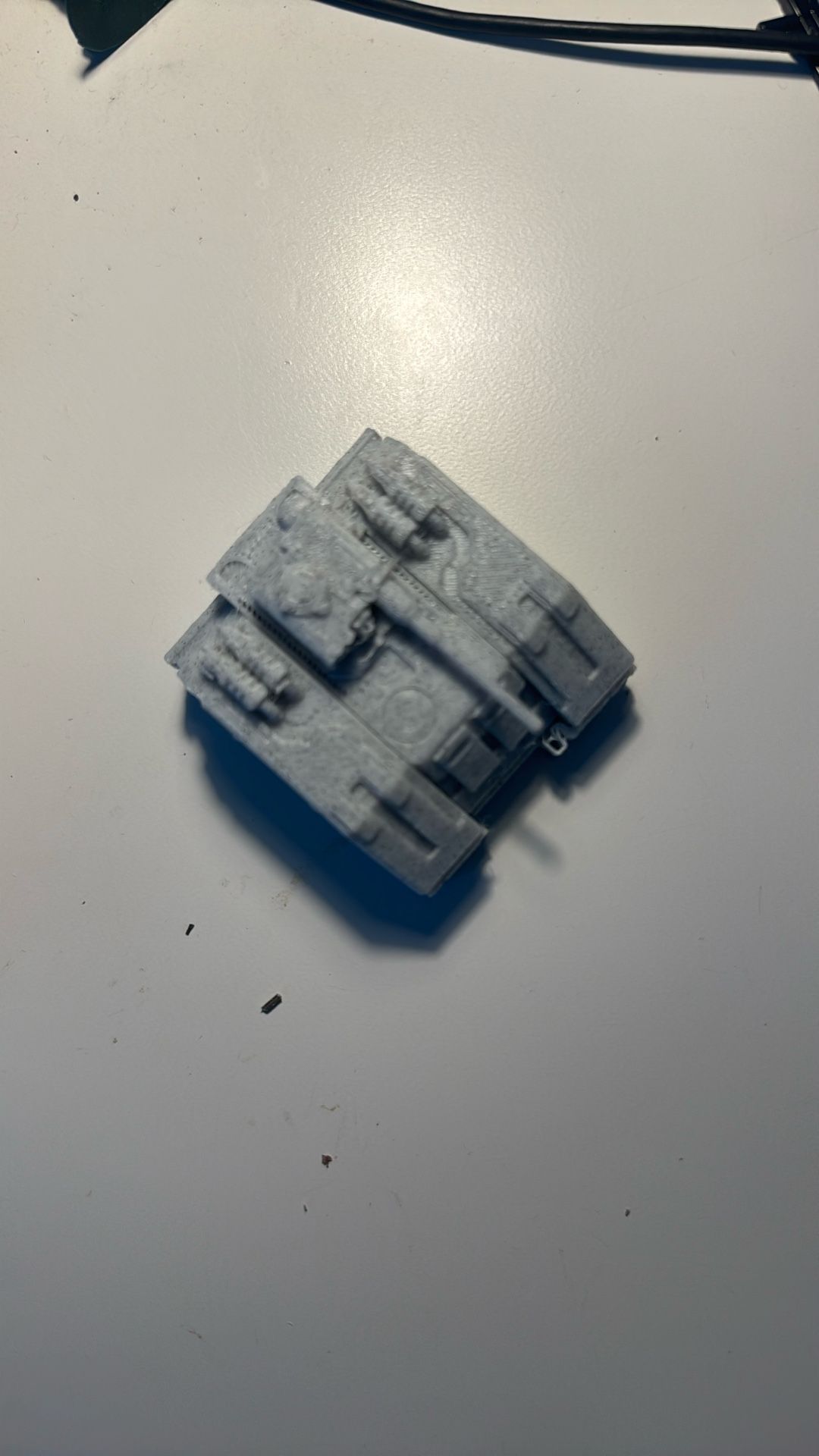 Futuristic Battle Tank 3-D Printed.