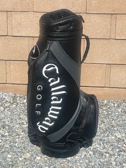 Callaway Golf Leather Cart Bag