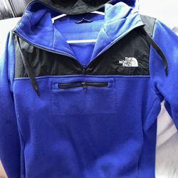 Blue/Black North Face Jacket Size Small 
