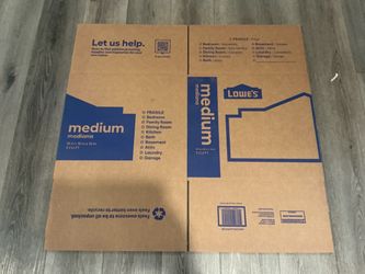 Moving boxes Lowe’s medium size