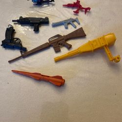 Vintage Gl Joe Original Parts   Lote  Of 8  Part 