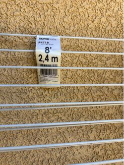 Two Wire shelves for walking closet with support