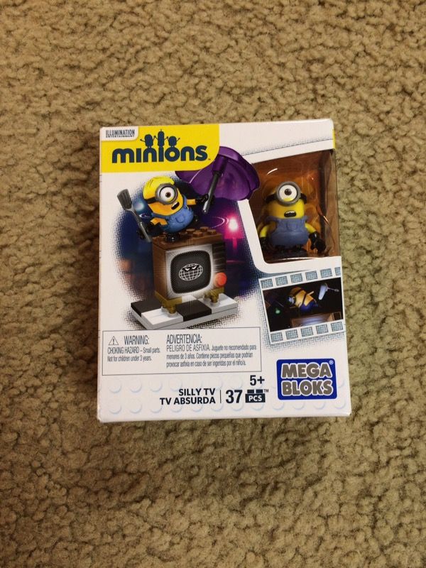 Minions Mega Bloks!!! Silly TV!!!