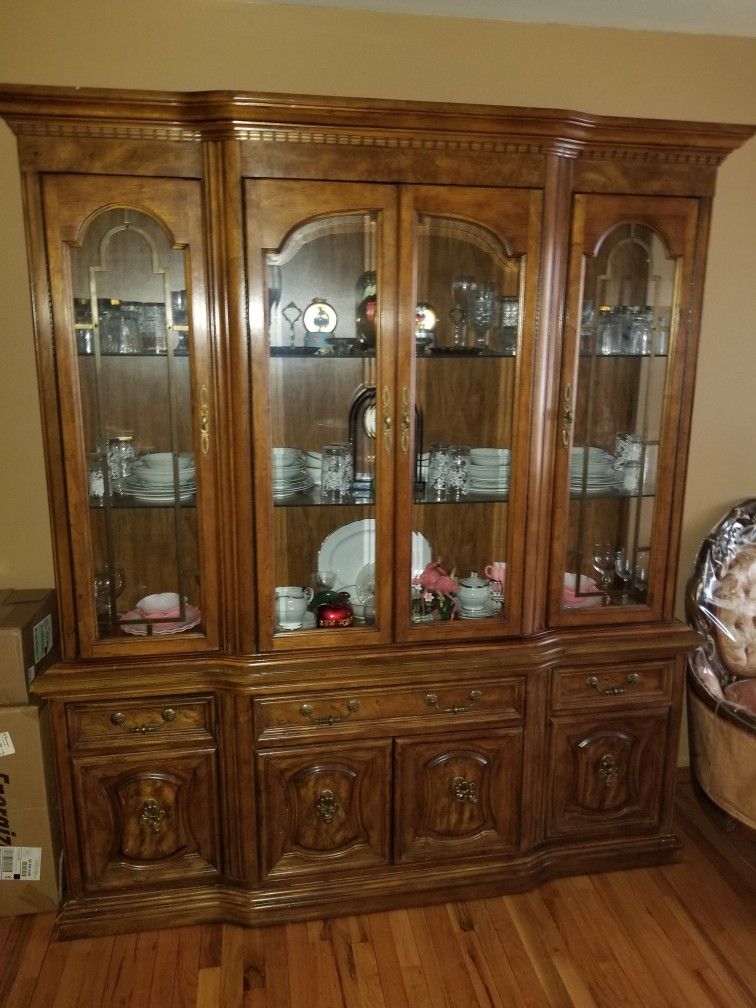 Wood China Cabinet