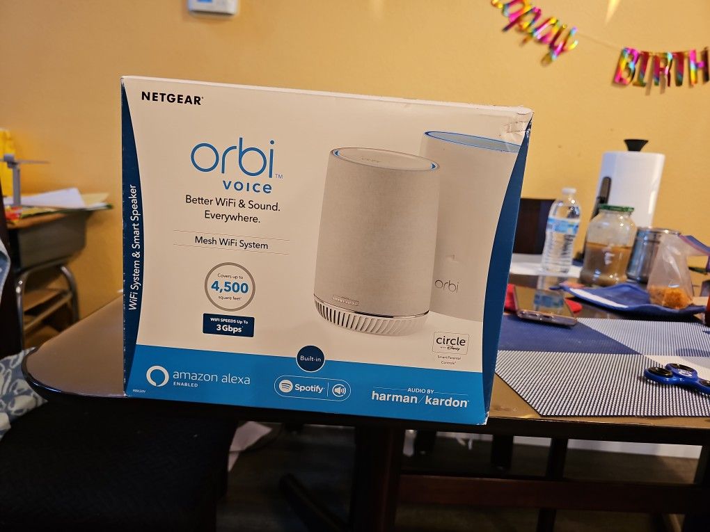 Netgear Router Mesh With 1 Satellite RBR 50 + RBS40V