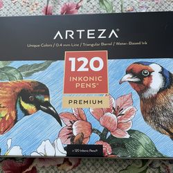 Arteza Inkonic™ Fineliner Pens - Set of 120
