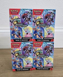 For Sale:
Brand New in Box Pokemon Trading Card Game TCG Scarlet & Violet Journey Together Booster Bundle