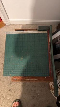Vintage paper cutter