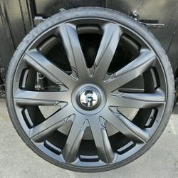 28" FORGIATO FLOW MATTE BLACK