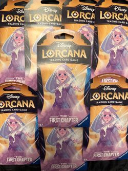 Disney Lorcana The First Chapter Booster Packs