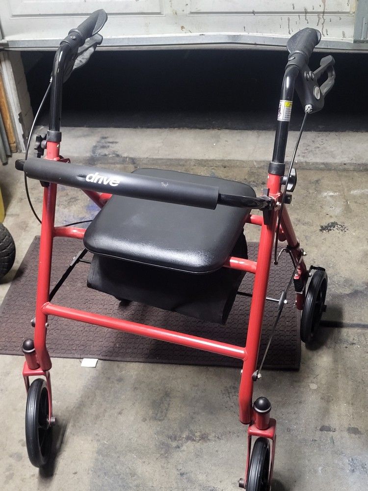 Drive Medical Foldable Rollator Walker