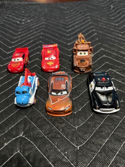 Disney Pixar Cars Die-Cast Collection – Lightning McQueen, Mater & More – 6 Cars