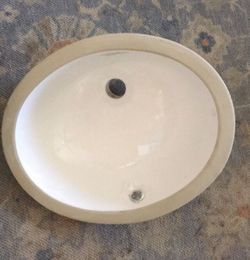 Under mount vanity sink